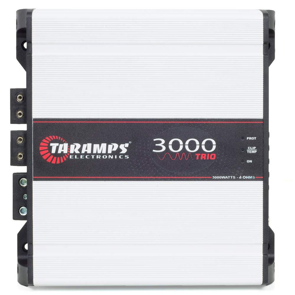 Amazon.co.jp: TARAMPS 3000W 4 OHM トリオカー アンプ : 車＆バイク